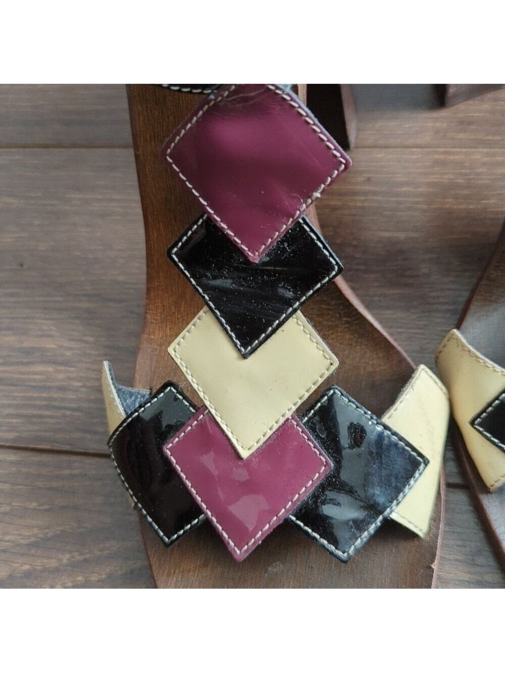 Vtg Miu Miu Heel Sandals - Picture 10 of 12